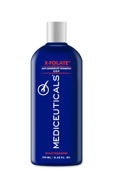 Afkorting merknaam verfrommeld Mediceuticals X-Folate shampoo 250ml
