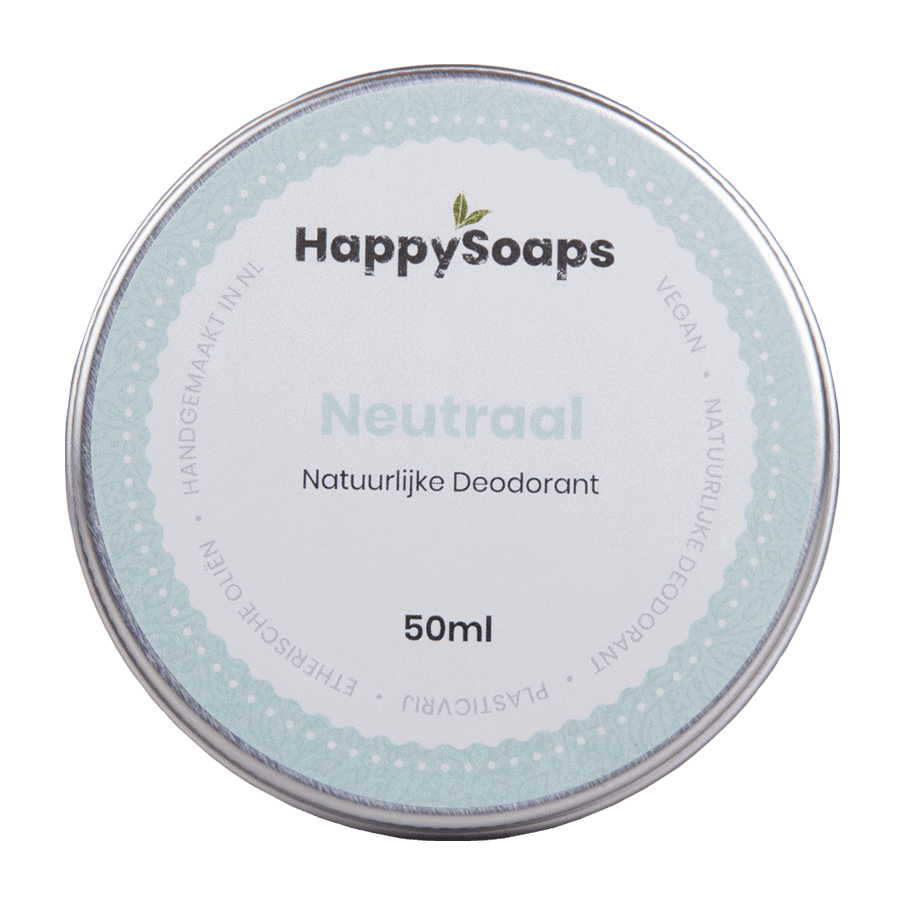 Advertentie rem Infrarood HappySoaps Natuurlijke Deodorant Neutraal 50ml | Hairfair.nl